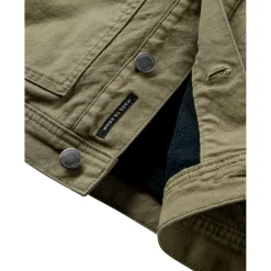 Passenger Freizeitjacken|Alltagsbekleidung-- Vantage Lined Organic Cotton Canvas Jacket - Freizeitjacke Dusty Olive
