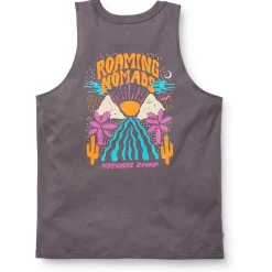 Passenger - Women's Cactus Recycled Cotton Vest - Top Faded Black Hot