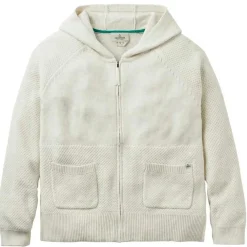 Passenger - Women's Cove FZ Organic Cotton Knitted Hoodie - Hoodie Off White Online