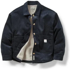 Passenger Freizeitjacken|Alltagsbekleidung-- Women's Flint Corduroy Overshirt - Freizeitjacke Deep Navy