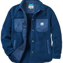 Passenger Alltagsbekleidung|Jacken-- Women's Rappel Recycled Sherpa Oversized Shirt - Fleecejacke