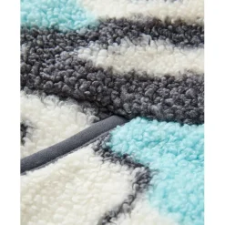 Passenger - Women's Ravi Recycled Sherpa Fleece - Fleecepullover Abstract Trails Off White Sale