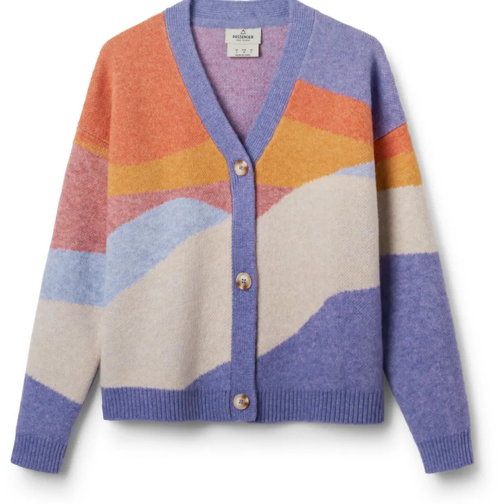 - Woen' cenic Recyced Knitted Cardigan - Cardigan < Passenger New