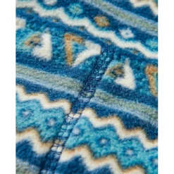 Passenger - Women's Sorrel Recycled Polar Fleece - Fleecepullover Geo Stripe Dark Denim Online