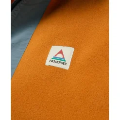 Passenger - Woodland 2.0 Hooded 1/2 Zip Recycled Polar Fleece - Fleecejacke Sale