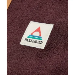 Passenger - Woodand Hoode 2.0 1/2 Zip Recyc. Poar Feece - Feecejacke