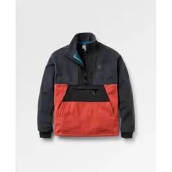Passenger - Woodand Hoode 2.0 1/2 Zip Recyc. Poar Feece - Feecejacke