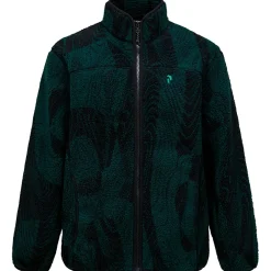 Peak Performance - Graphic Pile Jacket - Fleecejacke Logo Era Outlet