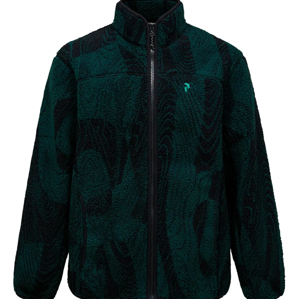 Peak Performance - Graphic Pile Jacket - Fleecejacke Logo Era Outlet
