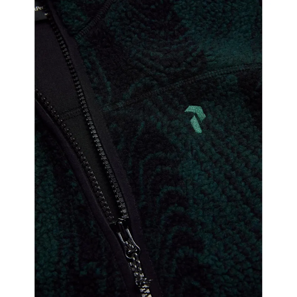 Peak Performance - Graphic Pile Jacket - Fleecejacke Logo Era Outlet