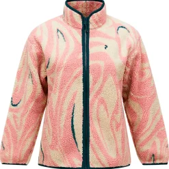 Peak Performance - Women's Graphic Pile Jacket - Fleecejacke Topo Swirl Outlet