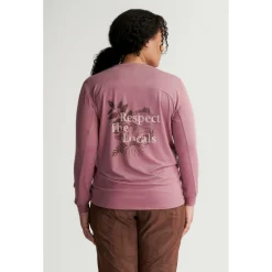 PEPPERMINT - Women's Peak Long Sleeve Jersey - Radtrikot Blush