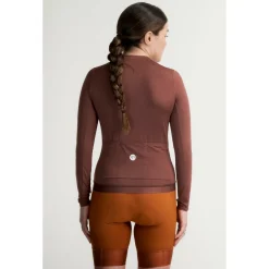 - Woen' ignature ong eeve Jerey - Radtrikot < PEPPERMINT