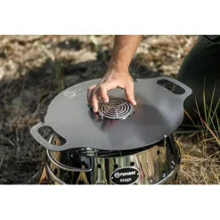 Petromax - Einsatz für Atago Grillplatte - Campingzubehör Clearance