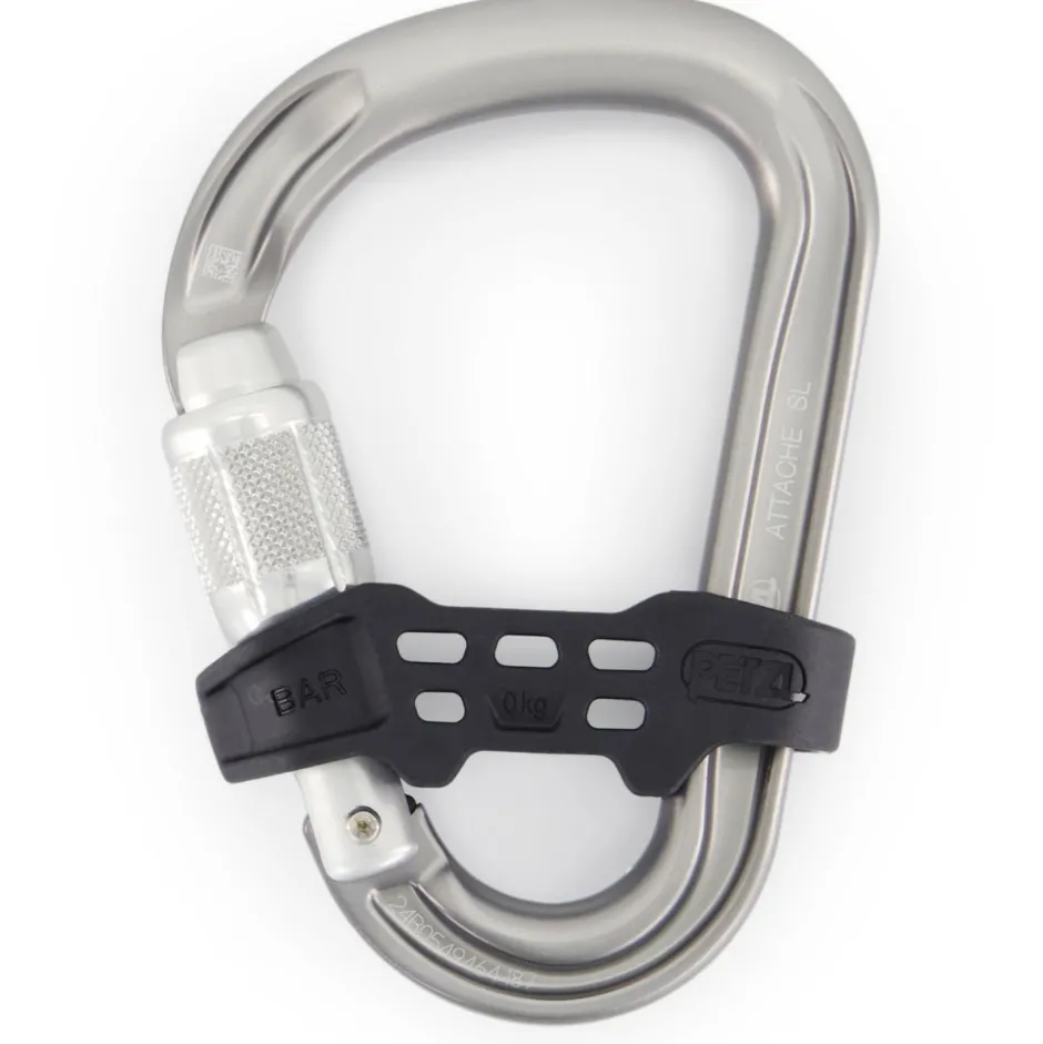 Petzl Karabiner & Express-Sets|Hms-Karabiner-- Attache Bar - HMS-Karabiner Grey
