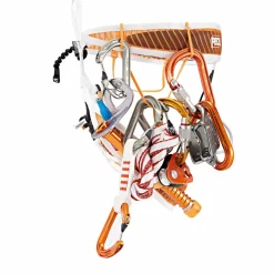 Petzl - Fly - Klettergurt Grey / Orange Clearance
