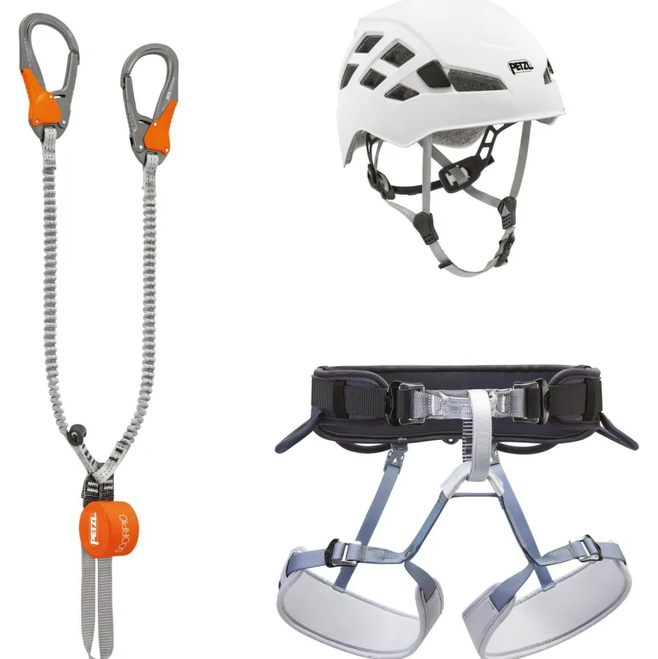 Petzl Klettersets-- Kit Via Ferrata Eashook - Klettersteigset