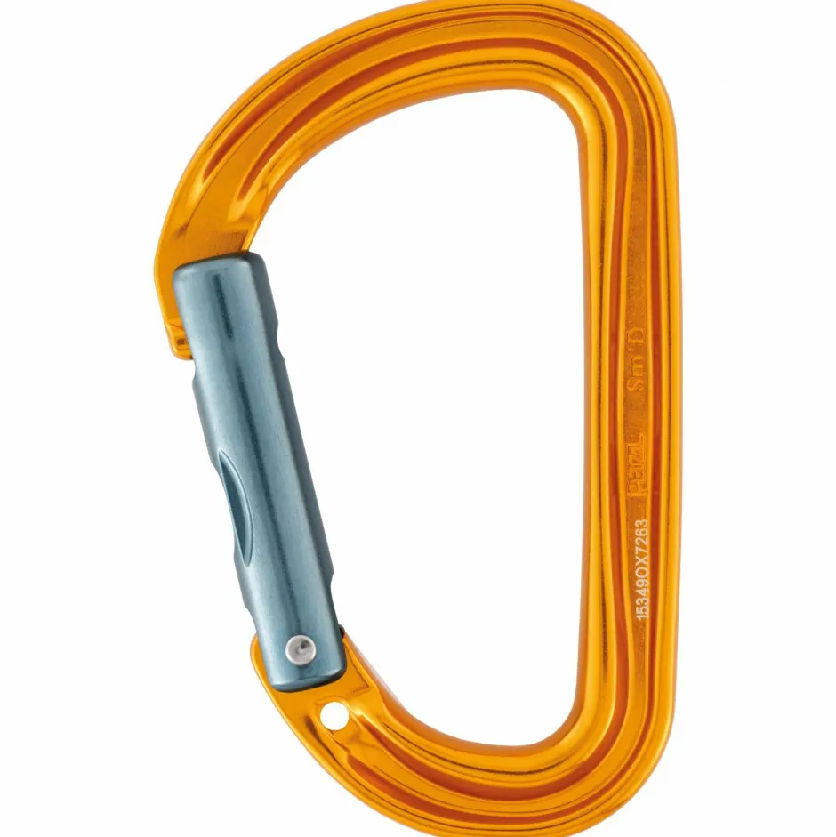 Petzl Karabiner & Express-Sets|Schnappkarabiner-- SMD Wall - Schnappkarabiner Yellow