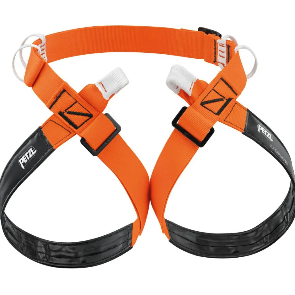 Petzl Klettergurte|Hüftgurte-- Superavanti - Klettergurt Orange / Black