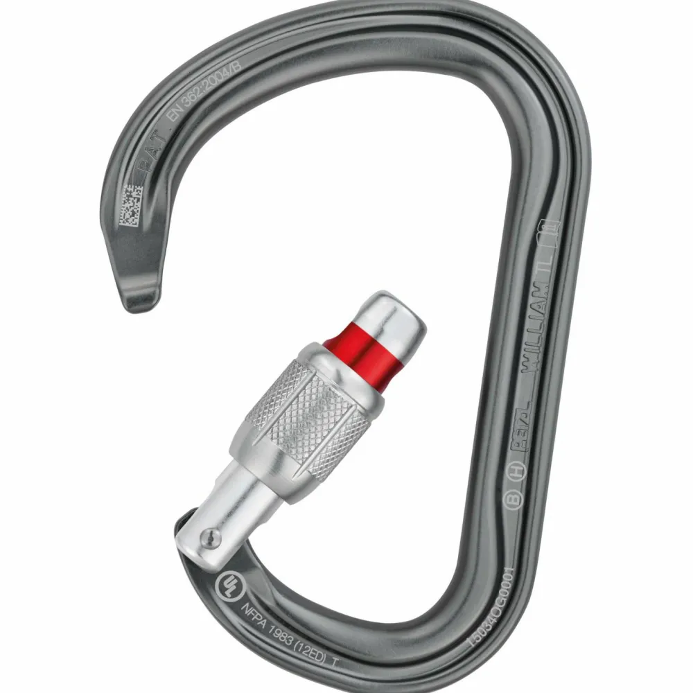 - William Screw-Lock - HMS-Karabiner < Petzl Best