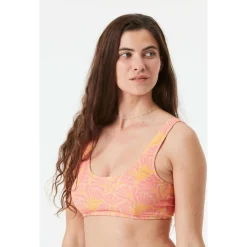 Picture Bademode-- Women's Wahine Printed Top - Bikini-Top Posedonia Print