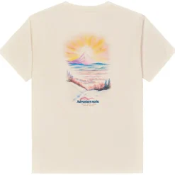 Picture Alltagsbekleidung|T-Shirts-- D&S Niseko Tee - T-Shirt Natural White