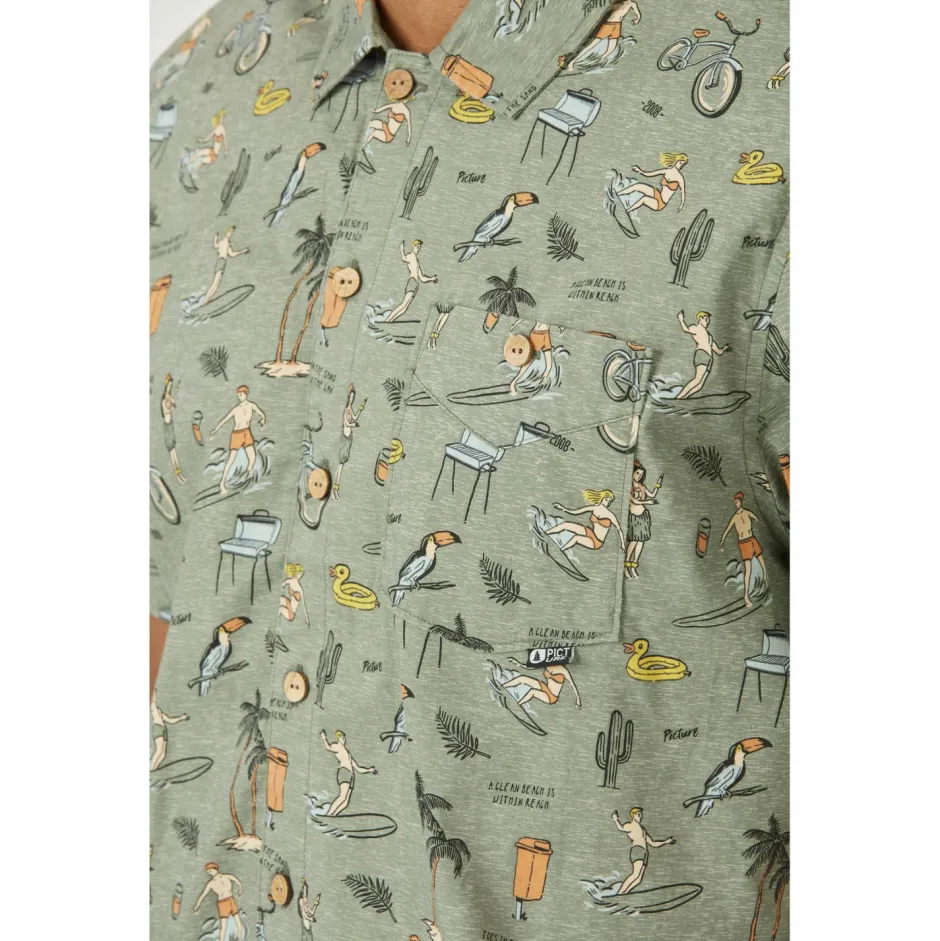 Picture Alltagsbekleidung|Shirts, Hemden & Longsleeves-- Mataikona S/S Shirt - Hemd