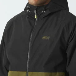 Picture - Surface 3In1 Jacket - Doppeljacke Black Tobacco Discount