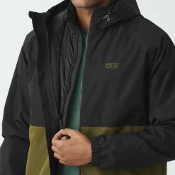 Picture - Surface 3In1 Jacket - Doppeljacke Black Tobacco Discount