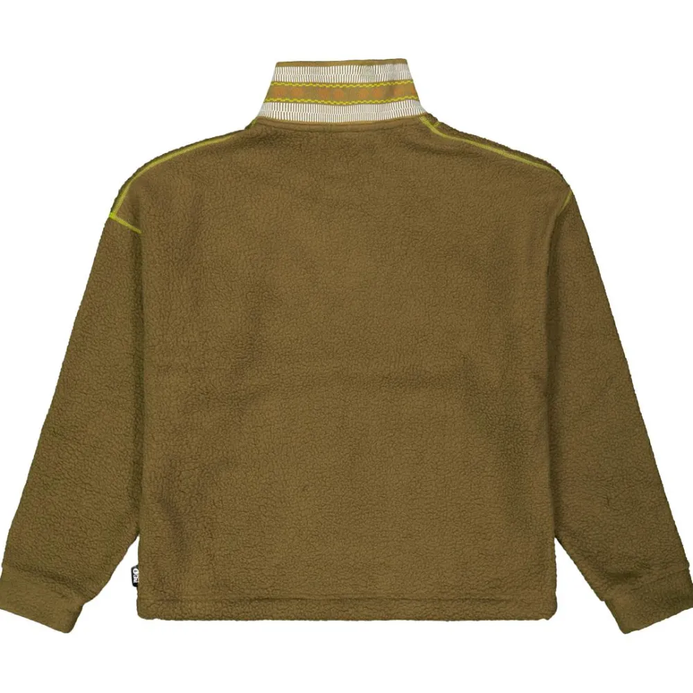 Picture - Women's Cylla Crop 1/4 Fleece - Fleecepullover Best