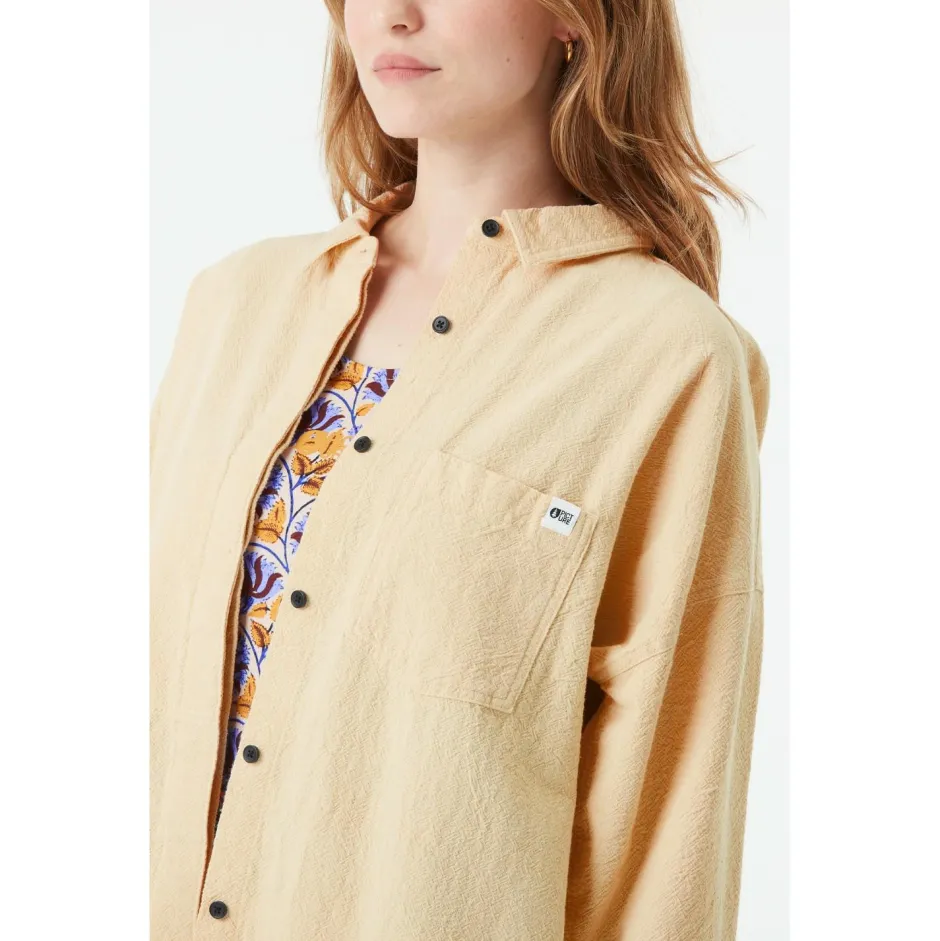 Picture Shirts, Hemden & Longsleeves|Alltagsbekleidung-- Women's Flaros Shirt - Hemd Wood Ash