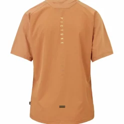 Picture Fahrradbekleidung|Radtrikots-- Women's Ice Flow Printed Tech Tee - Funktionsshirt Geology Cream