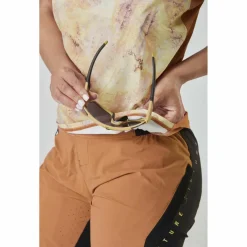 Picture Fahrradbekleidung|Radtrikots-- Women's Ice Flow Printed Tech Tee - Funktionsshirt Geology Cream