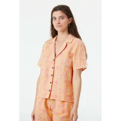 Picture - Woen' Kintha Printed hirt - Bue