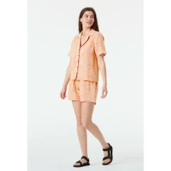 Picture - Woen' Kintha Printed hirt - Bue