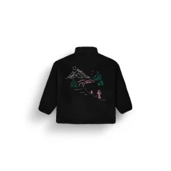 Picture - Women's Nyss Embro Zip Fleece - Fleecejacke Black