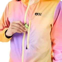 Picture - Women's Scale Printed Jacket - Windjacke Gradient Print Hot