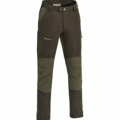 Pinewood Trekkingbekleidung|Wanderbekleidung-- Caribou Hunt Kids Hose - Trekkinghose Wildlederbraun / Dark Oliv