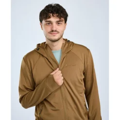 Pinewood - Finnveden Hoodie - Fleecejacke Dark Sandstone