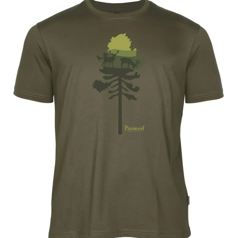 Pinewood - Finnveden Recycled Outdoor T-Shirt - T-Shirt Online