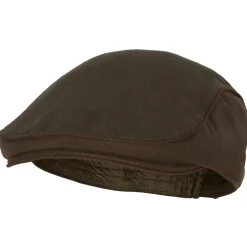 Pinewood Caps|Wanderbekleidung-- Nydala Classic Sixpence Cap - Cap Mossgreen / Suede Brown
