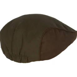 Pinewood Caps|Wanderbekleidung-- Nydala Classic Sixpence Cap - Cap Mossgreen / Suede Brown