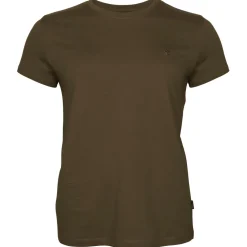 Pinewood - Women's T-Shirt 3-Pack - T-Shirt Green / Heather Brown / Khaki Online