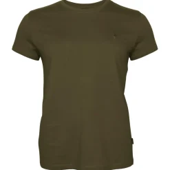 Pinewood - Women's T-Shirt 3-Pack - T-Shirt Green / Heather Brown / Khaki Online