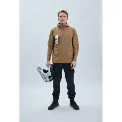 POC - Mantle Thermal Hoodie - Fahrradjacke Uranium Black New