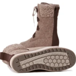 Pomar Winterschuhe|Winterschuhe-- Women's Reki GTX Boot - Winterschuhe Sand Felt / Bark Waxy