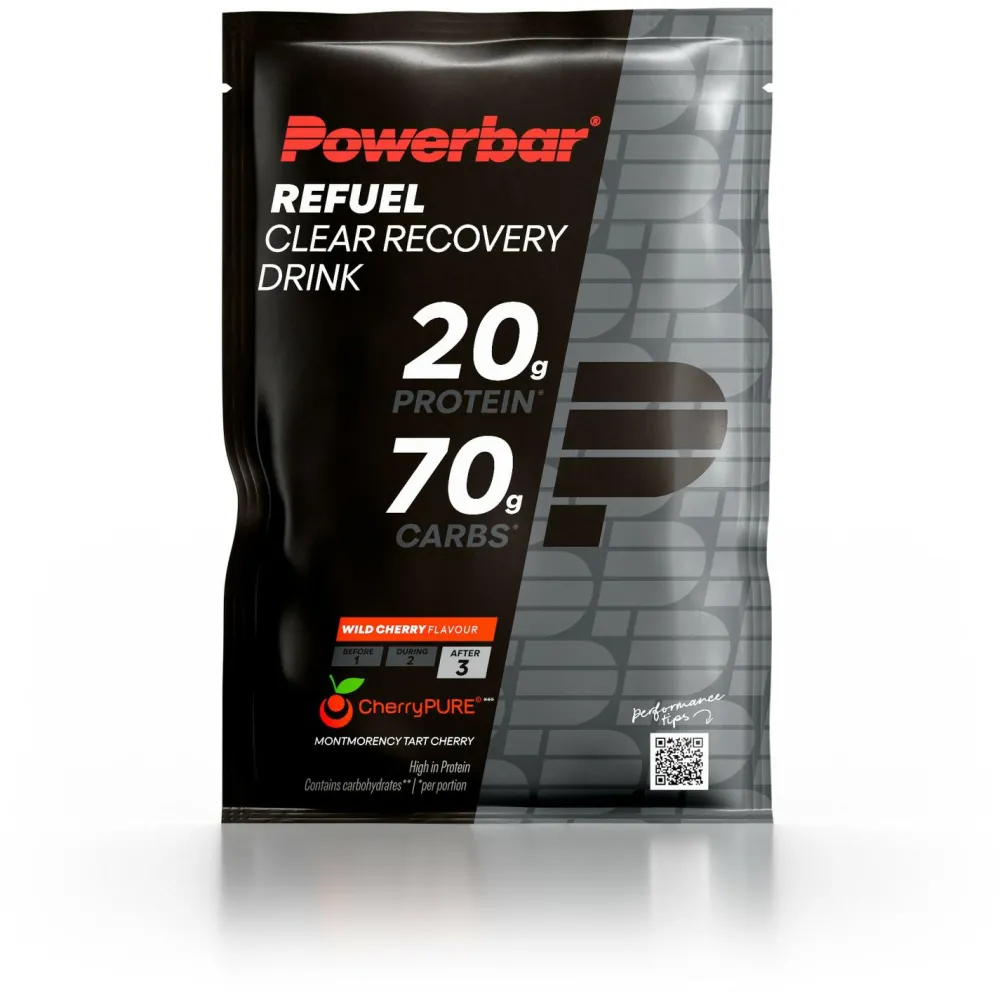 - Refuel Clear Recovery Drink Wild Cherry - Getränkepulver < PowerBar Hot