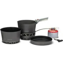 Primus Outdoor-Küche|Campingkocher-- Primetech Stove Set II w. pan - Gaskocher Metal