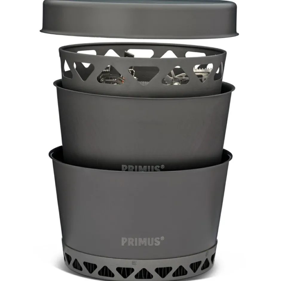 Primus Outdoor-Küche|Campingkocher-- Primetech Stove Set II w. pan - Gaskocher Metal