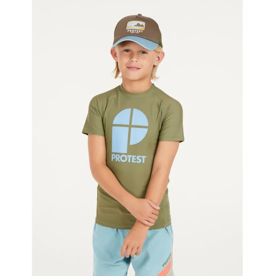 Protest Bademode-- Kid's PRTBerent Surf T-Shirt Short Sleeve - Lycra